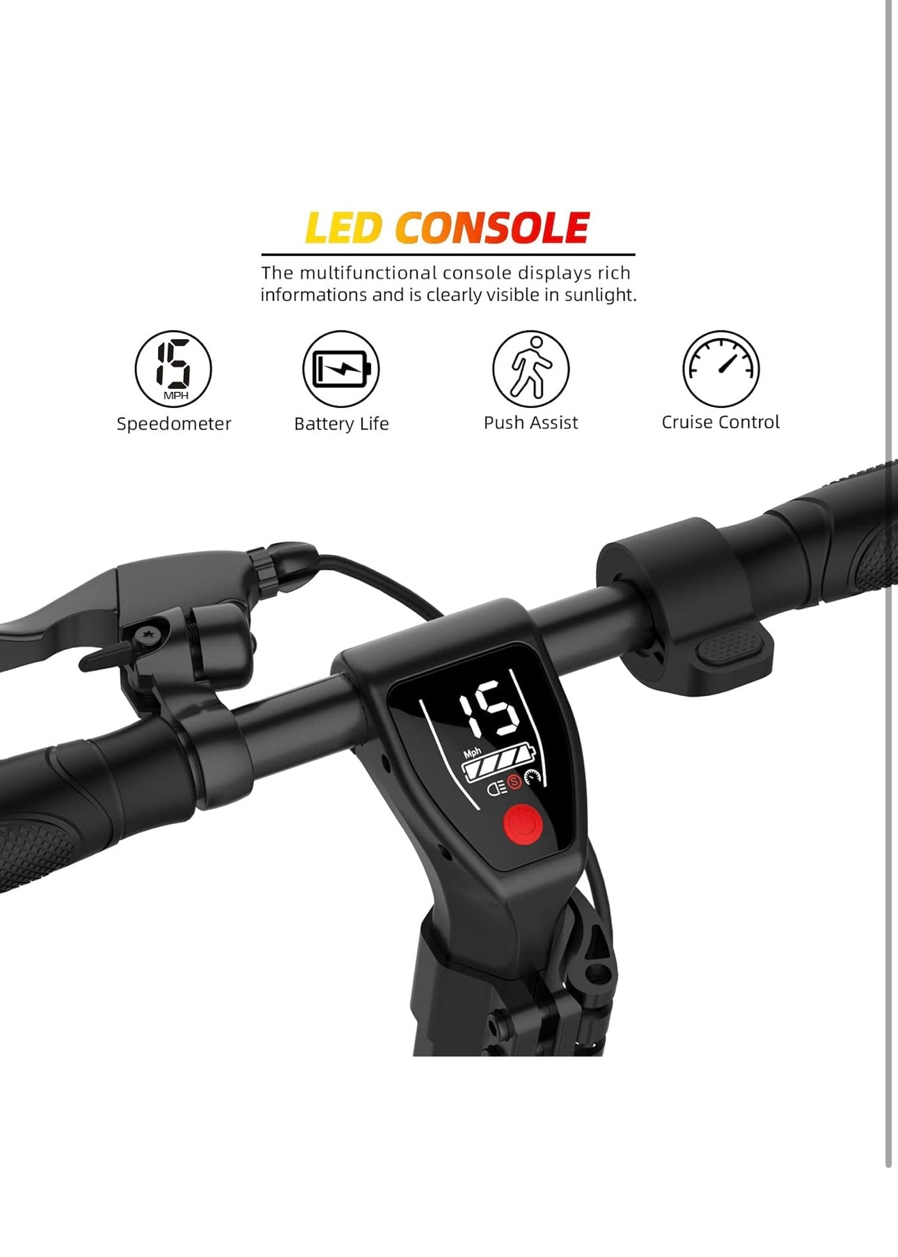 Wheelspeed Electric Scooter WS1, 32-40KM & 25KM/H Commuting E-Scooter, 350W Motor Foldable with Suspension