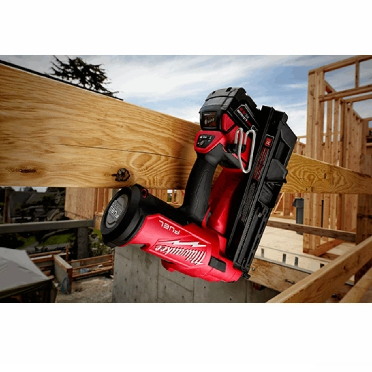 Used M18 FUEL 30 Degree Framing Nailer Tools Only Model 2745