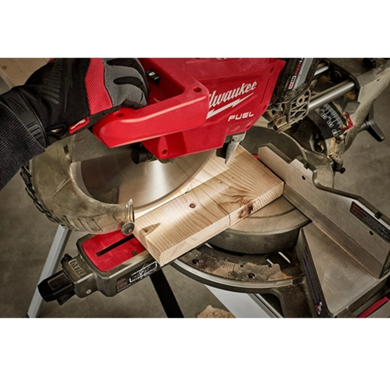 Used Milwaukee 2739-20 M18 FUEL 12” Dual Bevel Sliding Compound Miter Saw Tool Only