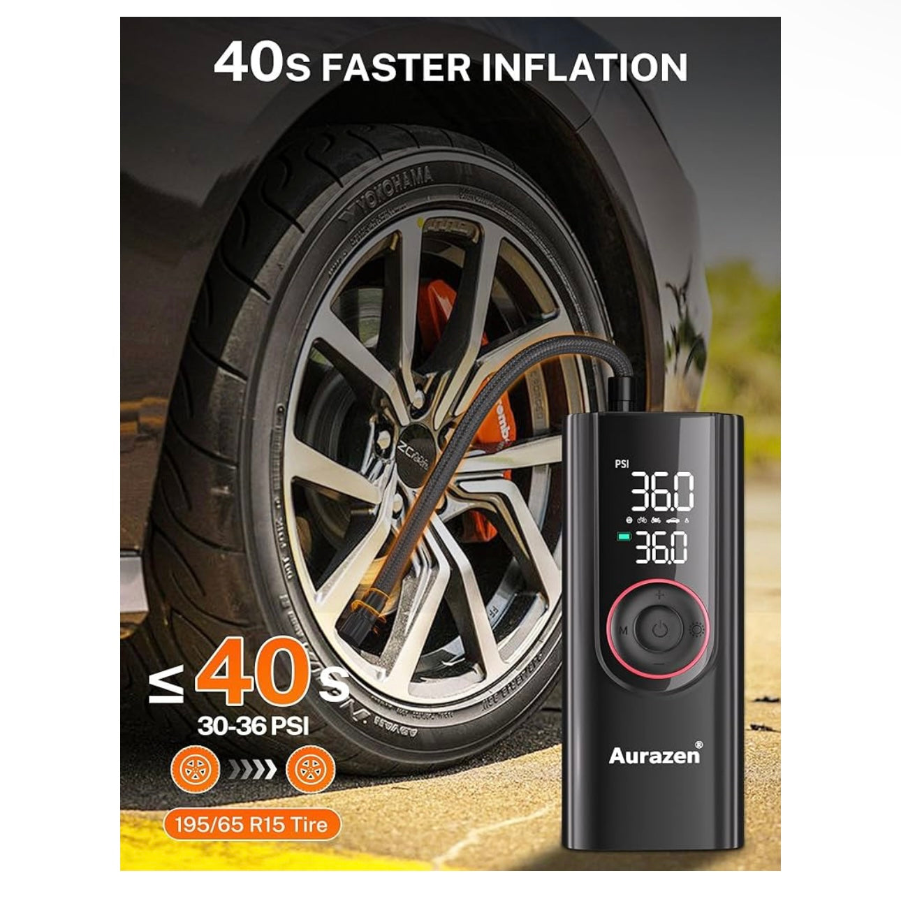 Tire Inflator Portable Air Compressor