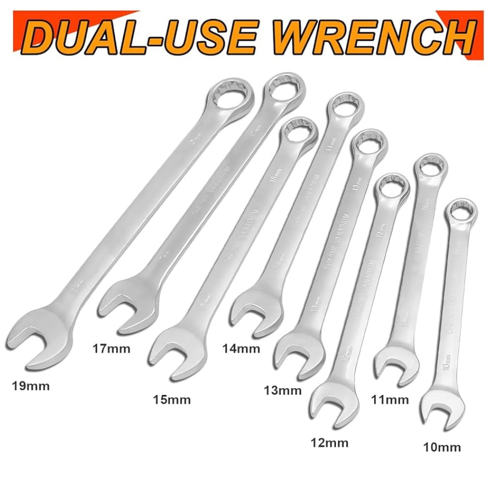 76-Piece Car Repair Tool Kit Pro NO.XNX1549