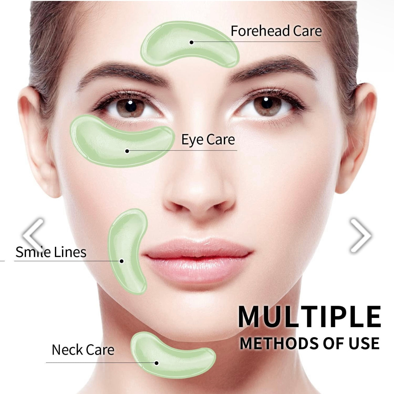 Centella under eye masks 20 pairs