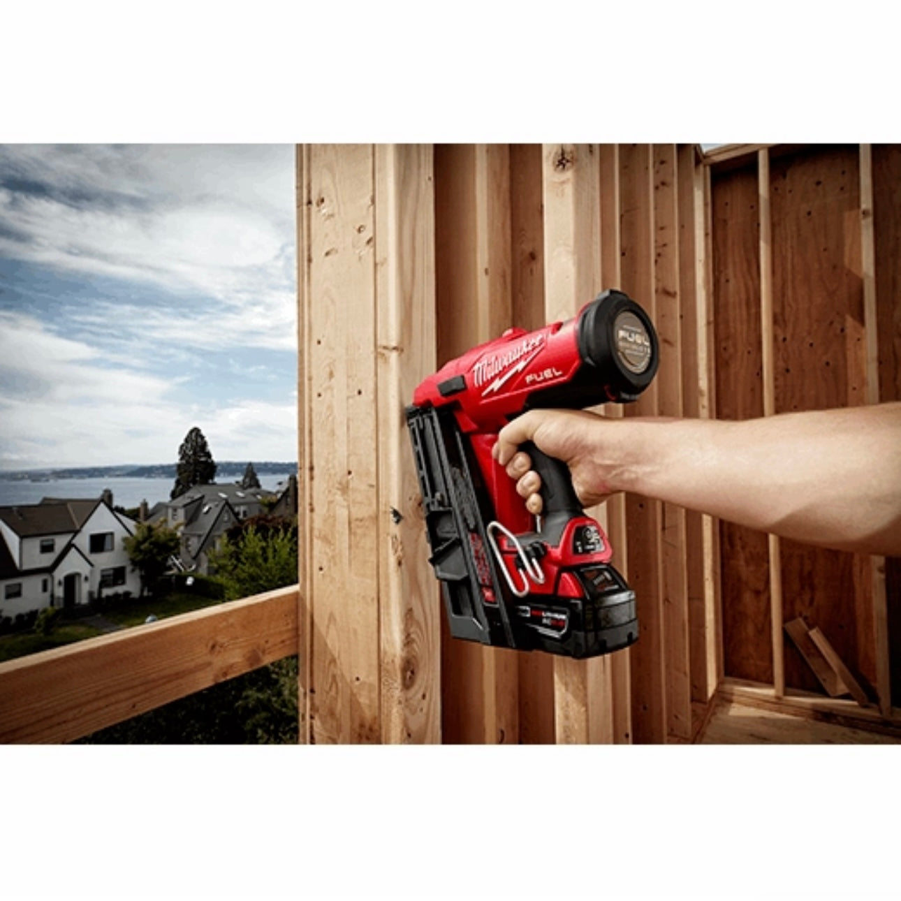 Used M18 FUEL 30 Degree Framing Nailer Tools Only Model 2745