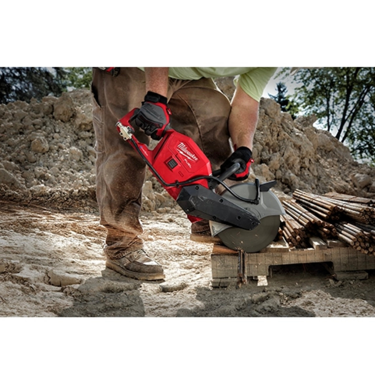 Used Milwaukee 2786-20 M18 FUEL 9" Cut-Off Saw w/ ONE-KEY Tool Only