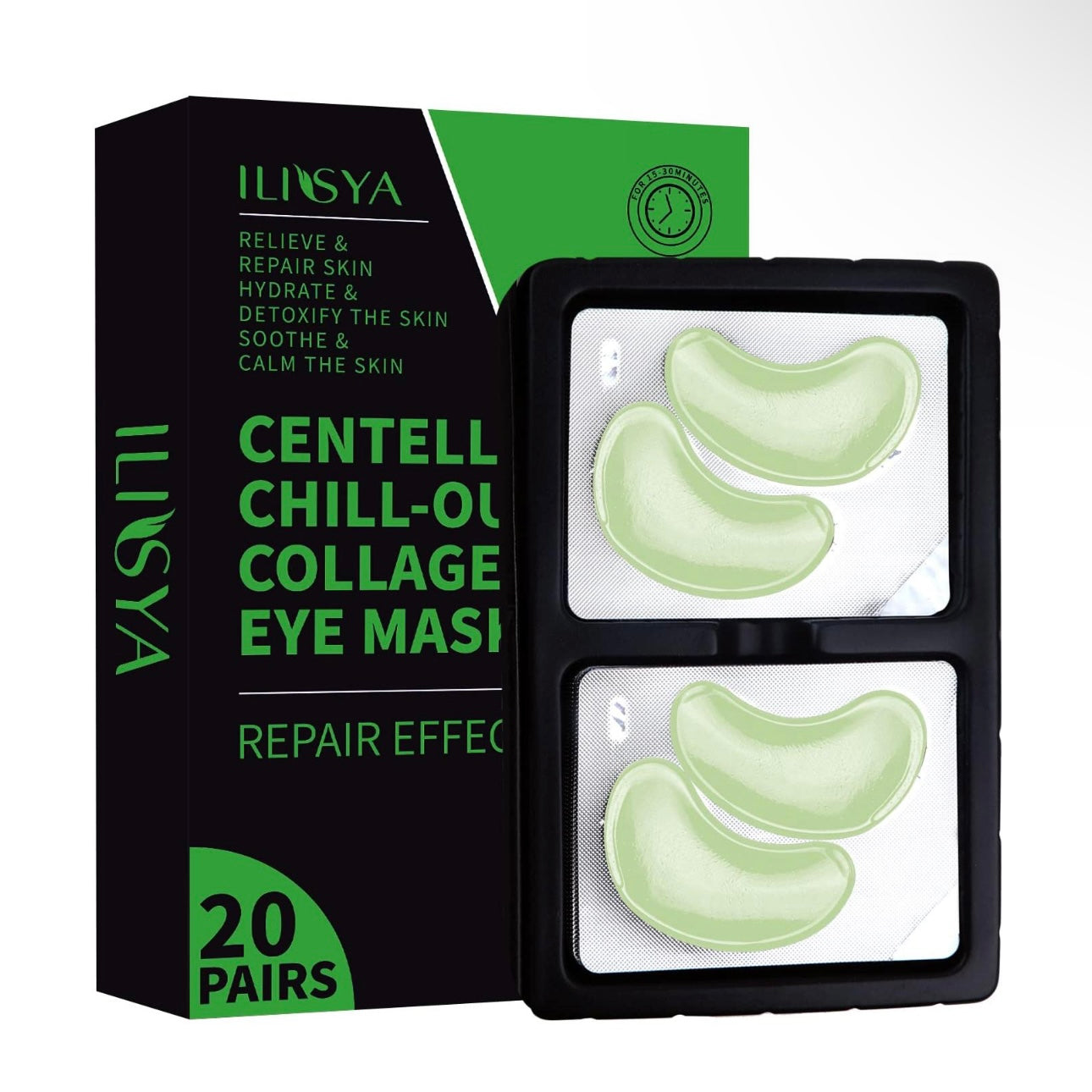 Centella under eye masks 20 pairs