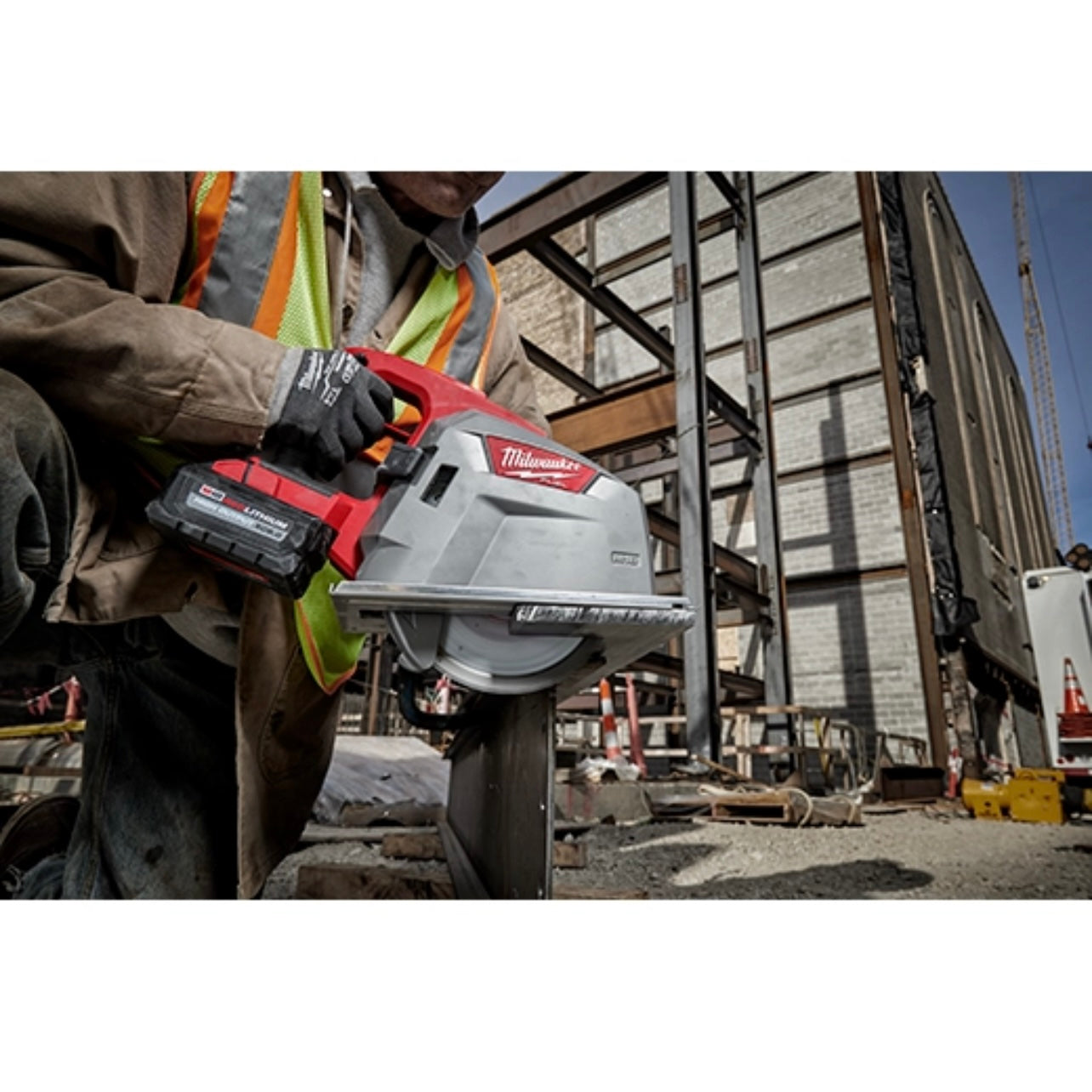 Used Milwaukee 2982-20 M18 FUEL 8" Metal Cutting Circular Saw Tool Only