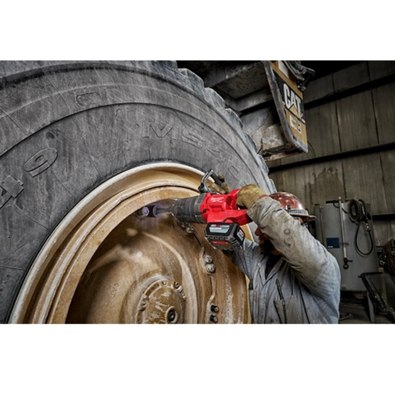 Used Milwaukee 2869-20 M18 FUEL 1" D-Handle Ext. Anvil High Torque Impact Wrench w/ ONE-KEY Tool Only