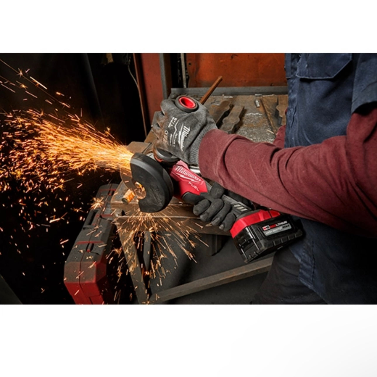 Used M18 FUEL 4-1/2" / 5" Braking Grinder Paddle Switch No-Lock Tools Only Model 2880