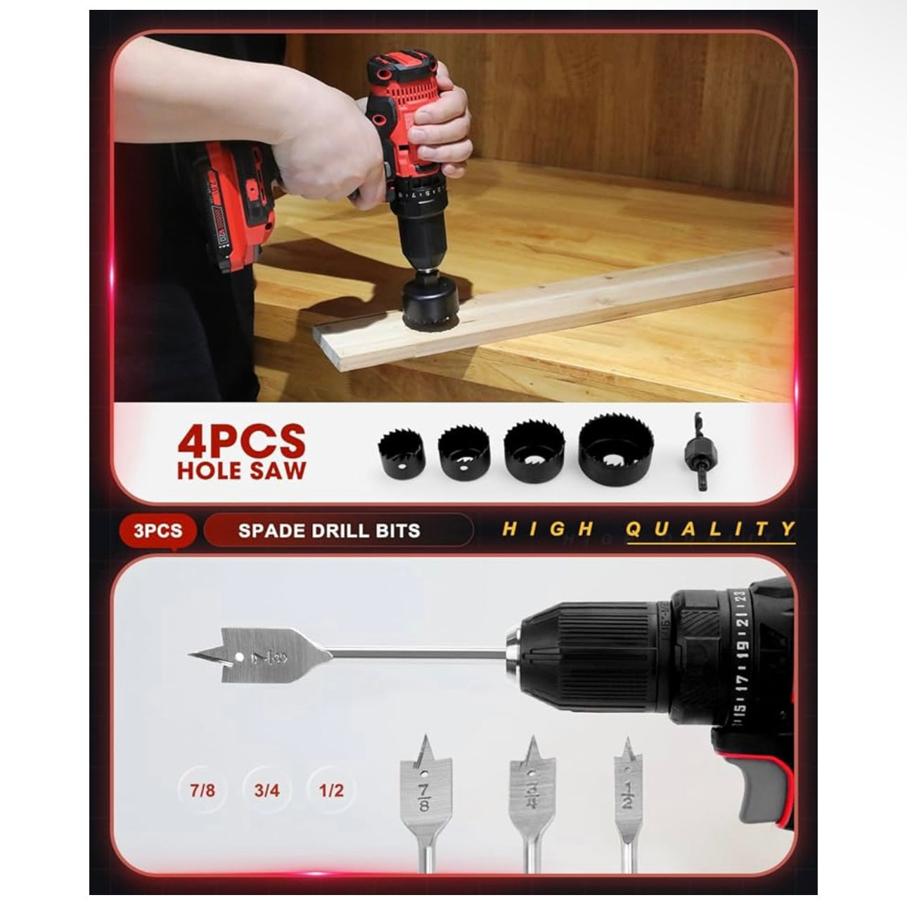 Drill Bit Set 418 PCS Drill Bits NO.XNX1526