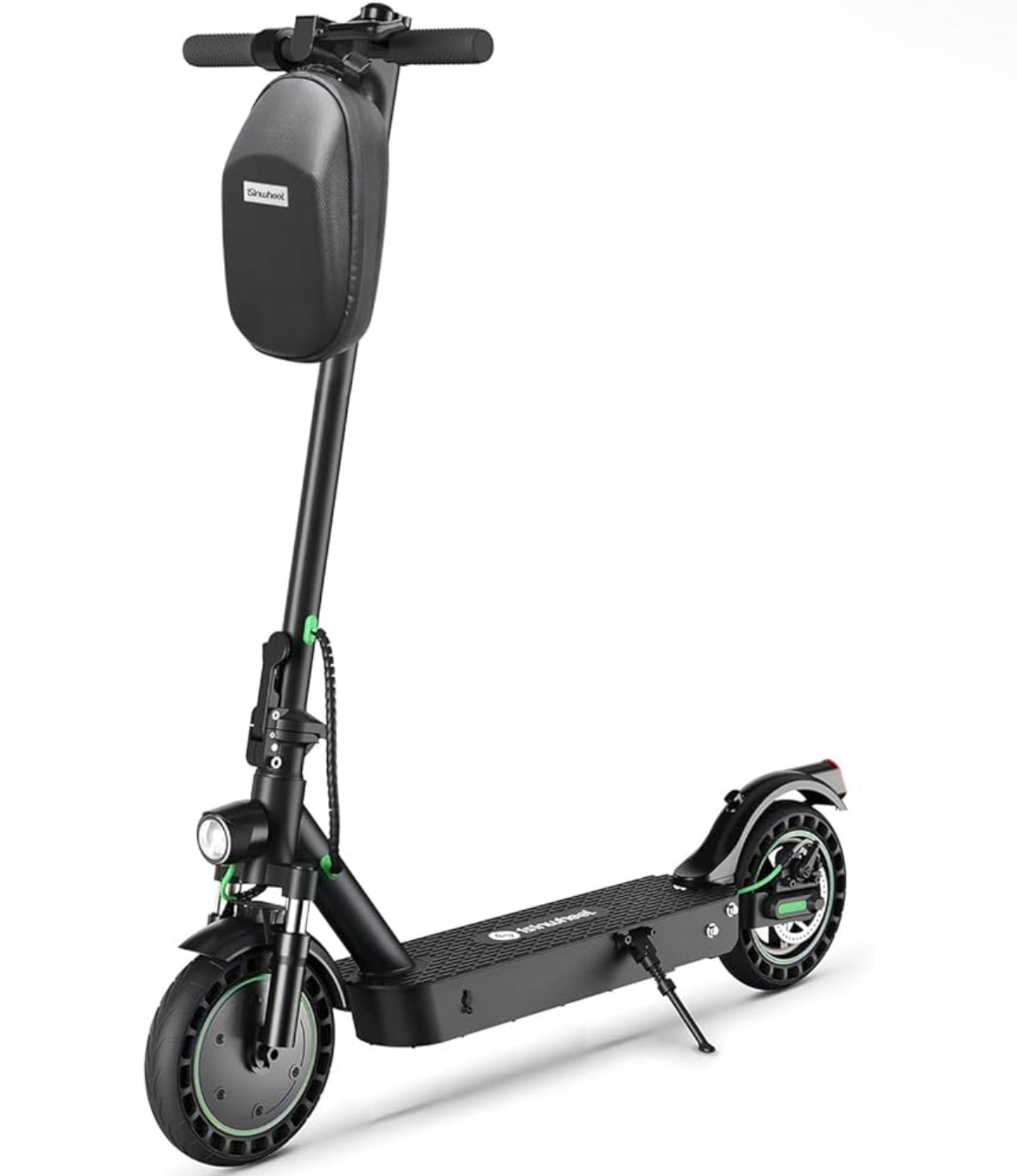 isinwheel Electric Scooter,800W Peak Motor Electric Scooter Adult, 30km/h 35km Max Range