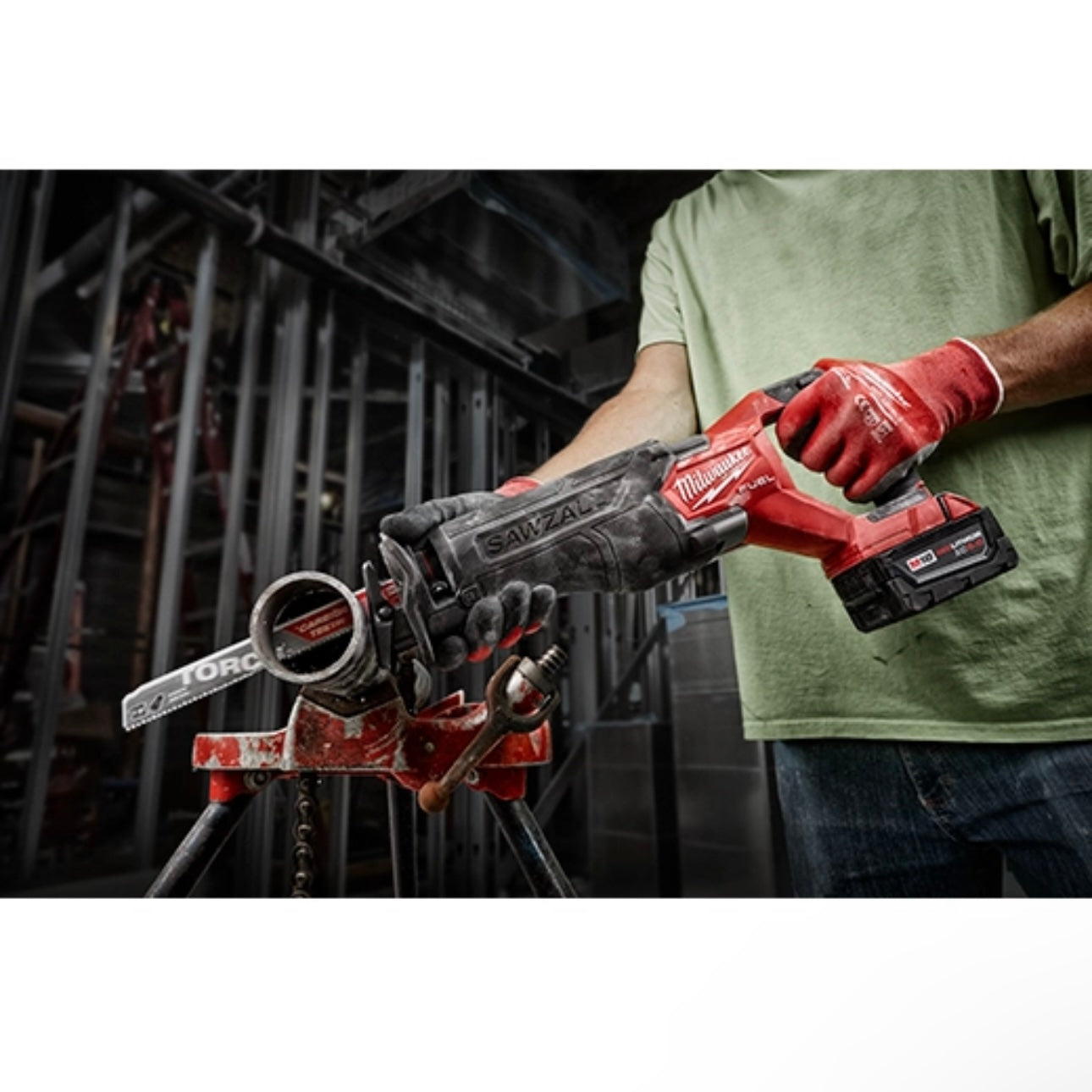 Used M18 FUEL SAWZALL® Recip Saw Tools Only Model 2821