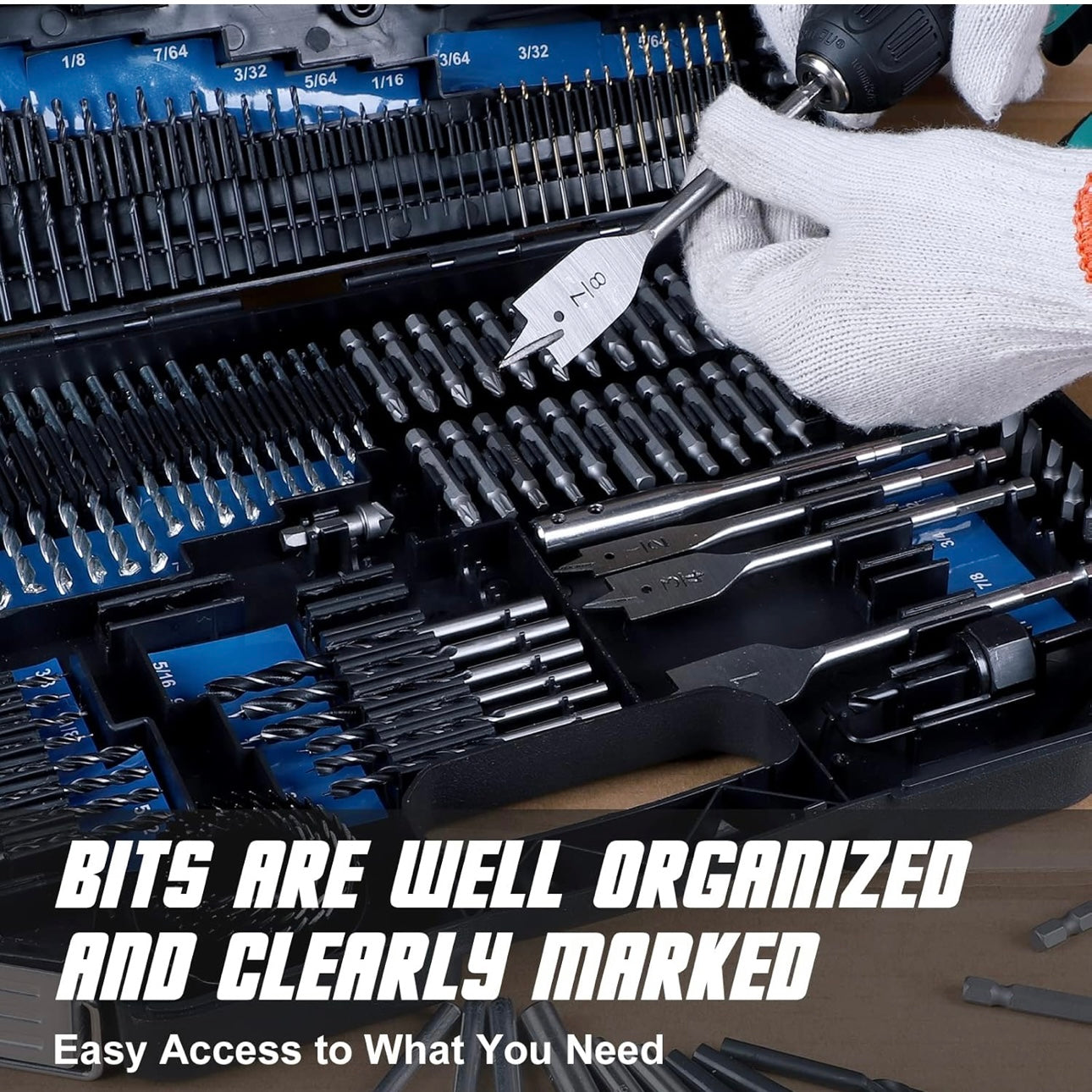 COMOWARE Drill Bit Set 246 Pcs NO.XNX1644