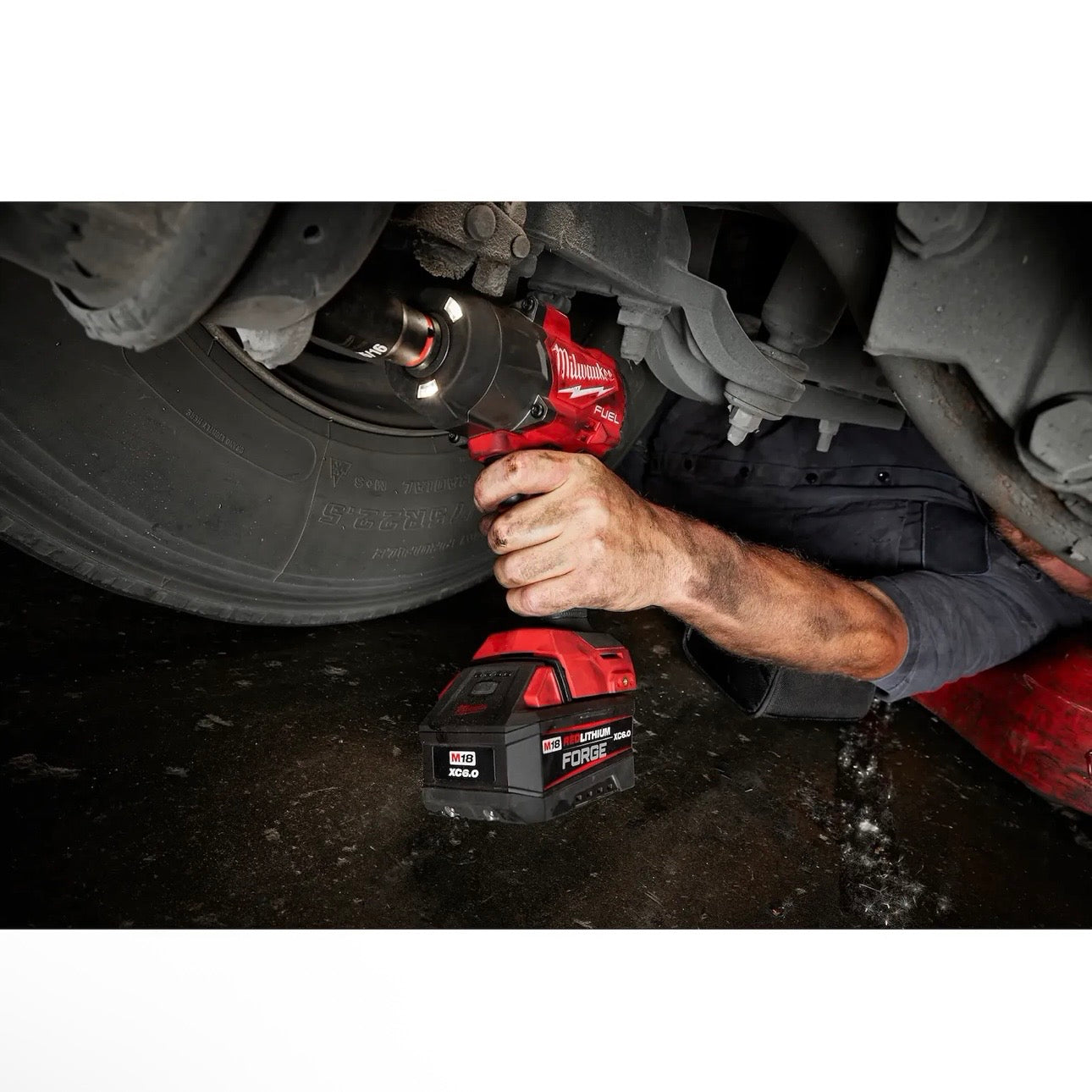 Used Milwaukee 2967-20 M18 FUEL 1/2" High Torque Impact Wrench w/ Friction Ring Tool Only