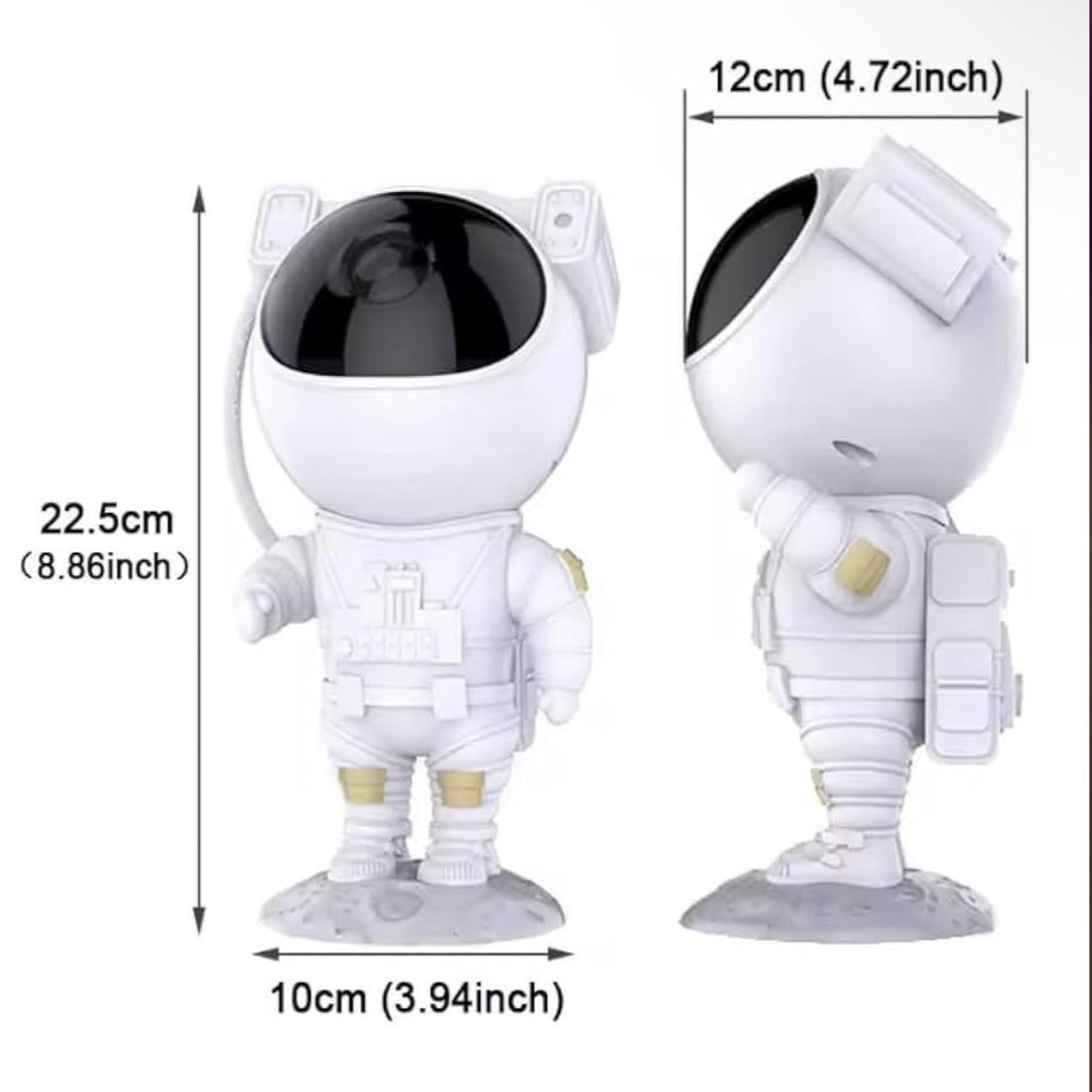 Smarter Living – Astronaut Spaceman Projector Toy, Includes Remote, Multiple Lighting Modes and Scenes, Hours of Amazement and Fun for All Ages
