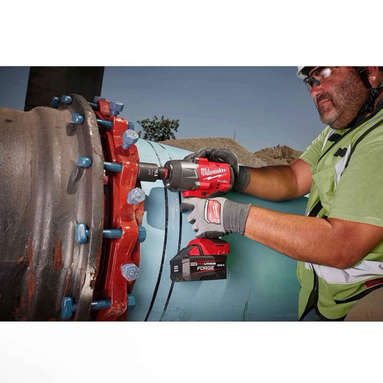 Used Milwaukee 2967-20 M18 FUEL 1/2" High Torque Impact Wrench w/ Friction Ring Tool Only