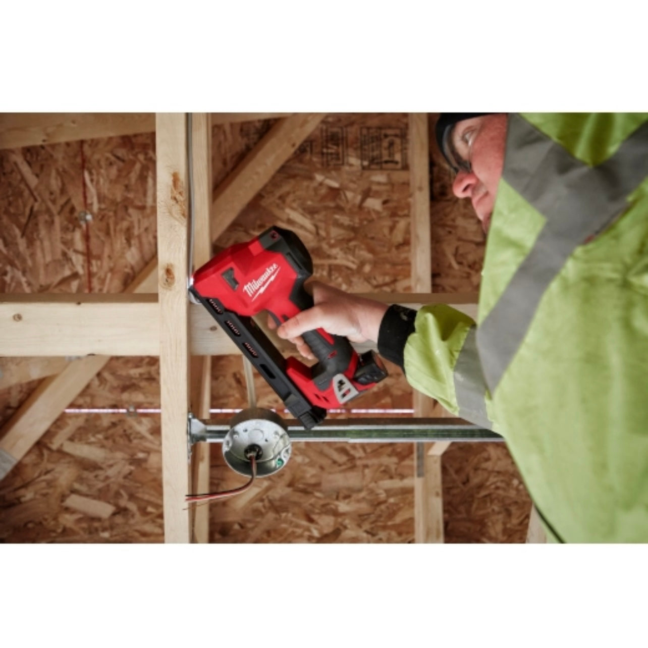 Used Milwaukee 2448-20 M12 Cable Stapler Tool Only