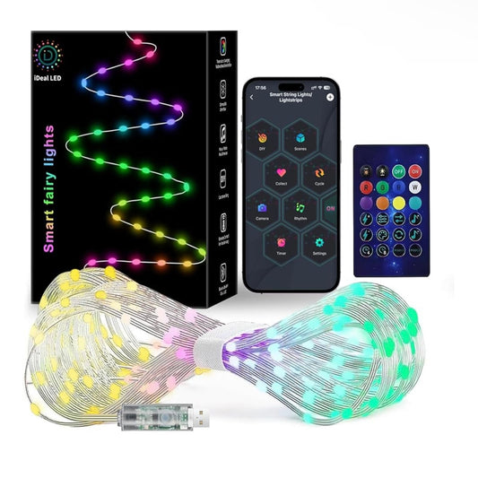 33 Ft Smart Fairy String Lights