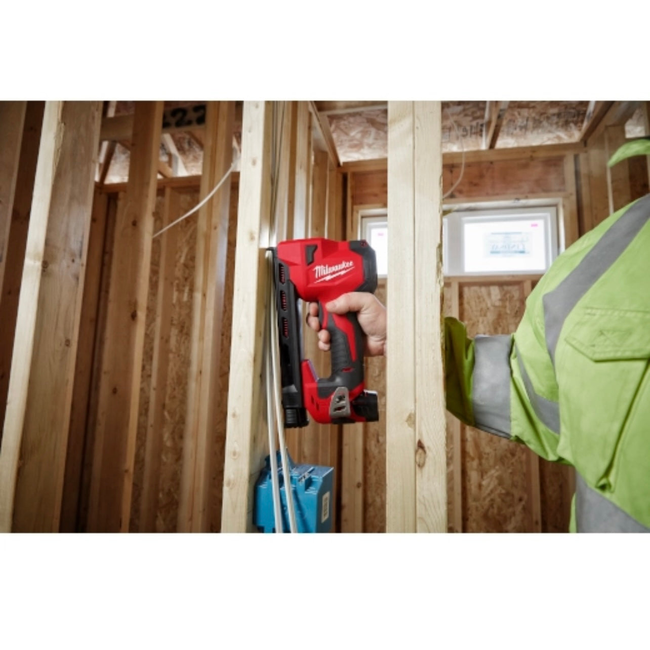 Used Milwaukee 2448-20 M12 Cable Stapler Tool Only