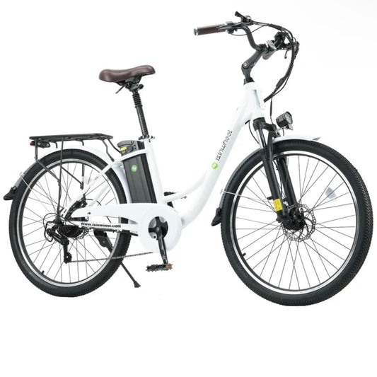 iSinwheel U2 Electric Cruiser Bike, Top speed 32km/h, Max range 72km, 500W, 13Ah