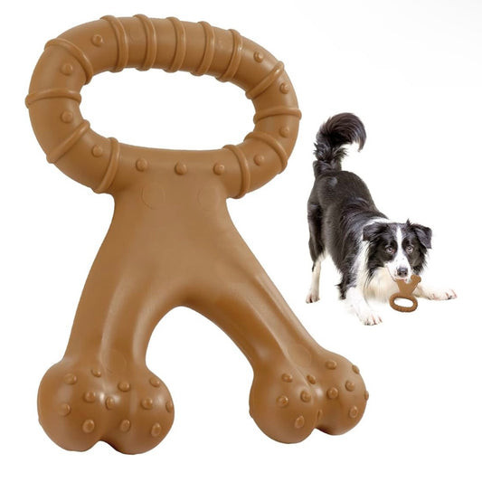 Indestructible & Interactive Dog Chew Toy for Aggressive Chewers