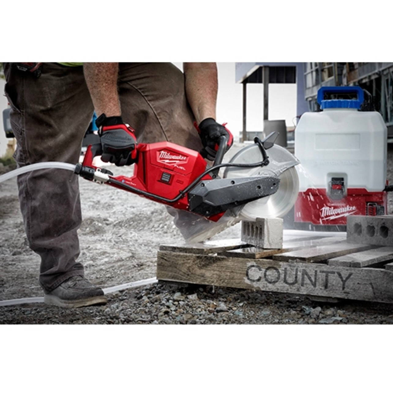 Used Milwaukee 2786-20 M18 FUEL 9" Cut-Off Saw w/ ONE-KEY Tool Only