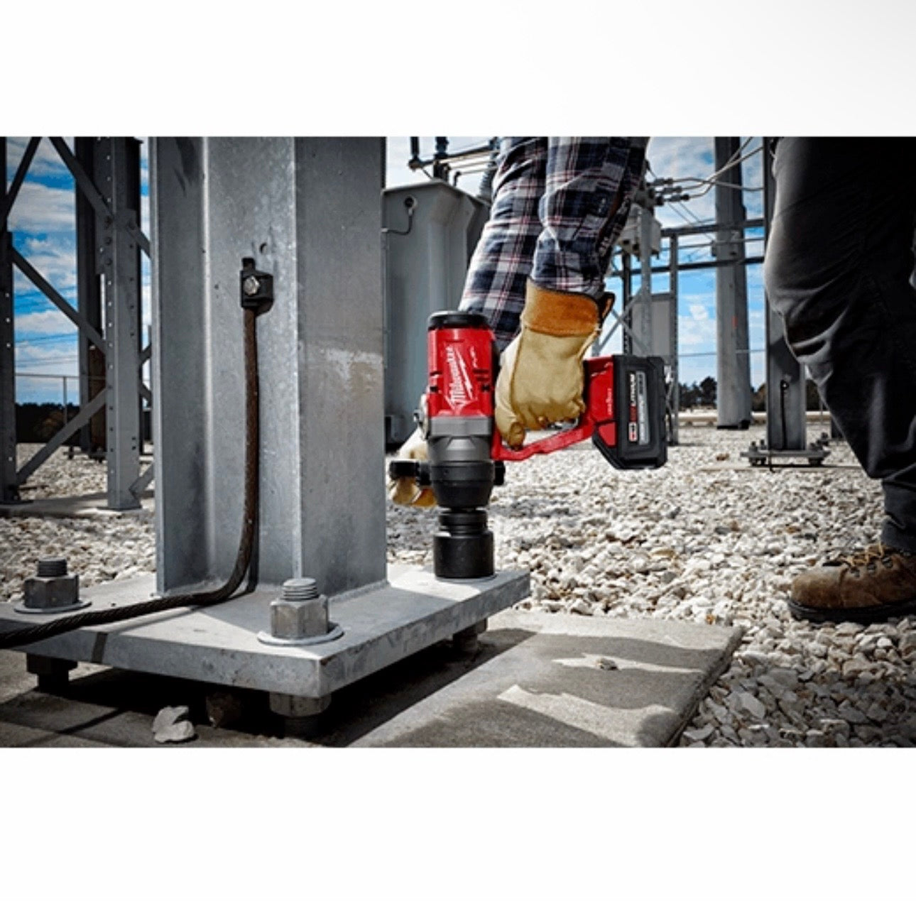 Used Milwaukee 2867-20 M18 FUEL 1" High Torque Impact Wrench w/ ONE -KEY Tool Only