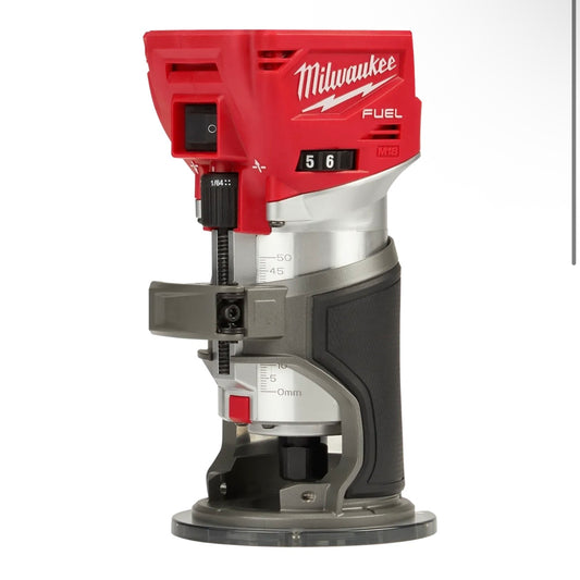 Used Milwaukee 2723-20 M18 FUEL. Compact Router Tool Only