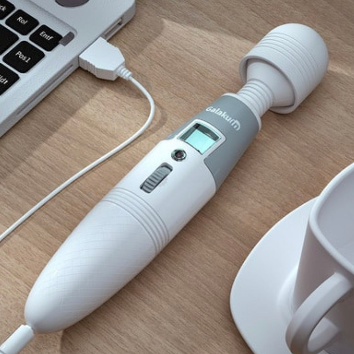 Galaku Vibrator Powerful Big Head Clitoris G Spot Stimulator