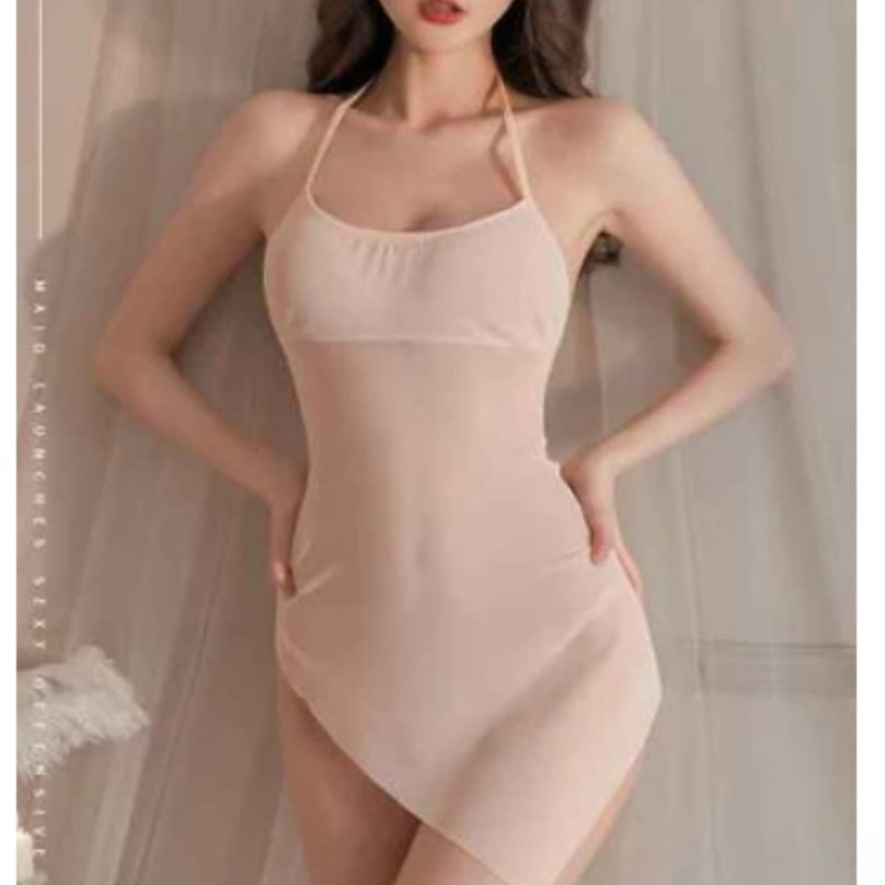 Women's lace cosplay mesh underwear mischievous sexy elastic perspective jumpsuit 6637