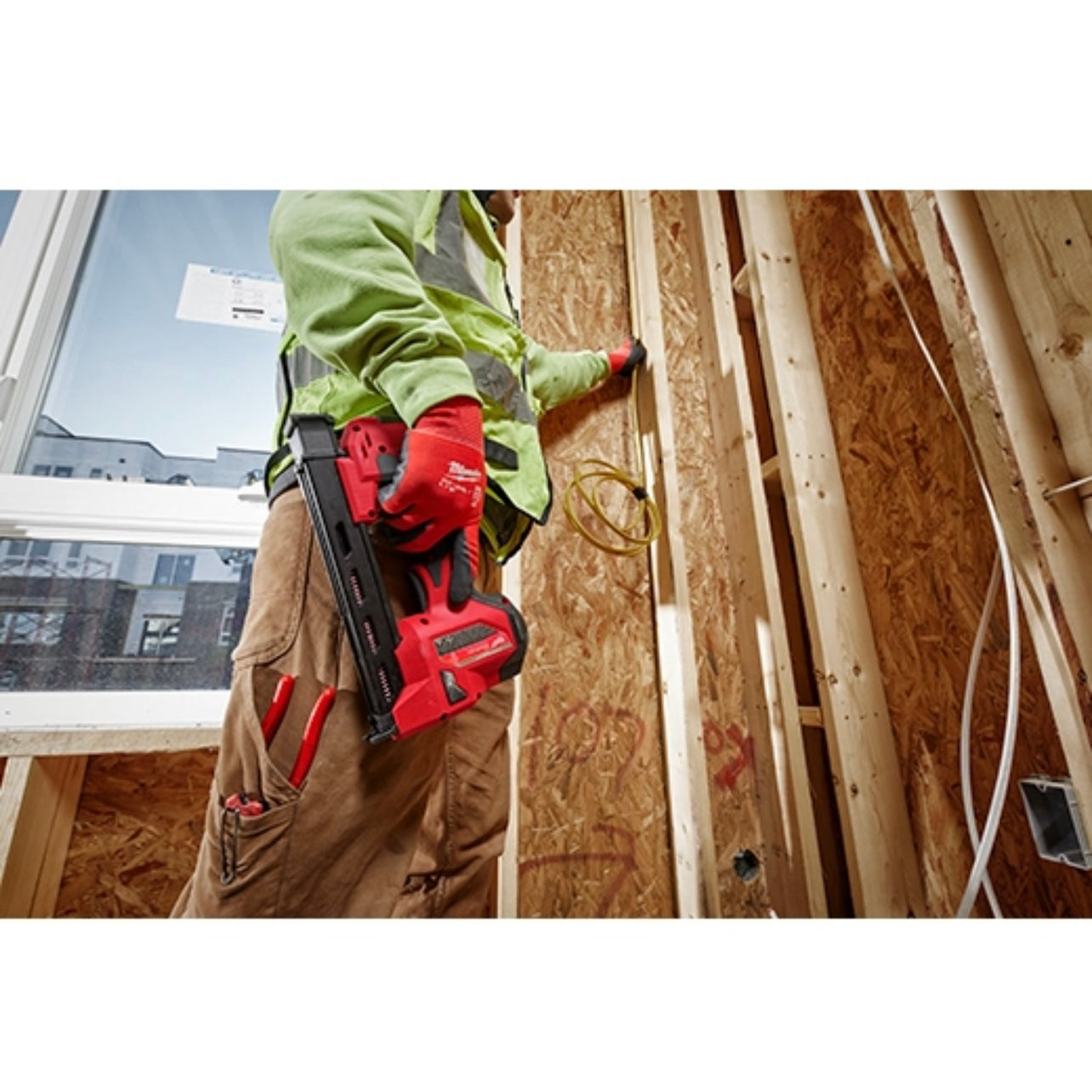 Used Milwaukee 2448-20 M12 Cable Stapler Tool Only