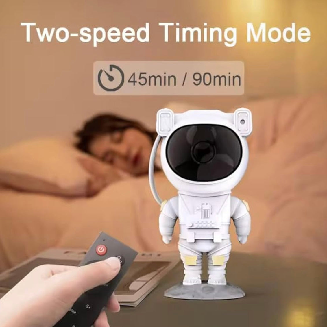Smarter Living – Astronaut Spaceman Projector Toy, Includes Remote, Multiple Lighting Modes and Scenes, Hours of Amazement and Fun for All Ages