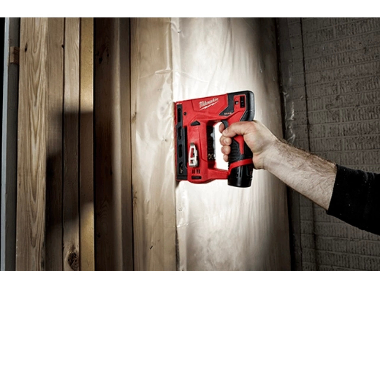 Used Milwaukee 2447-20 M12 3/8" Crown Stapler Tool Only