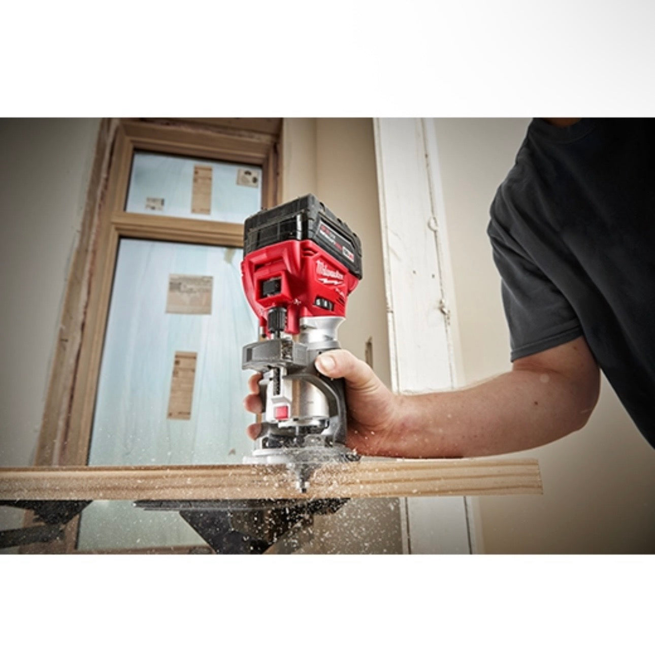 Used Milwaukee 2723-20 M18 FUEL. Compact Router Tool Only