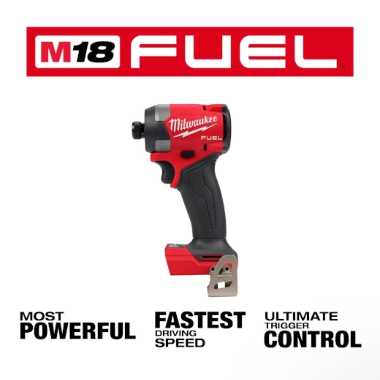 Used M18 FUEL 1/4" Hex Impact Driver Tools Only Model 2953