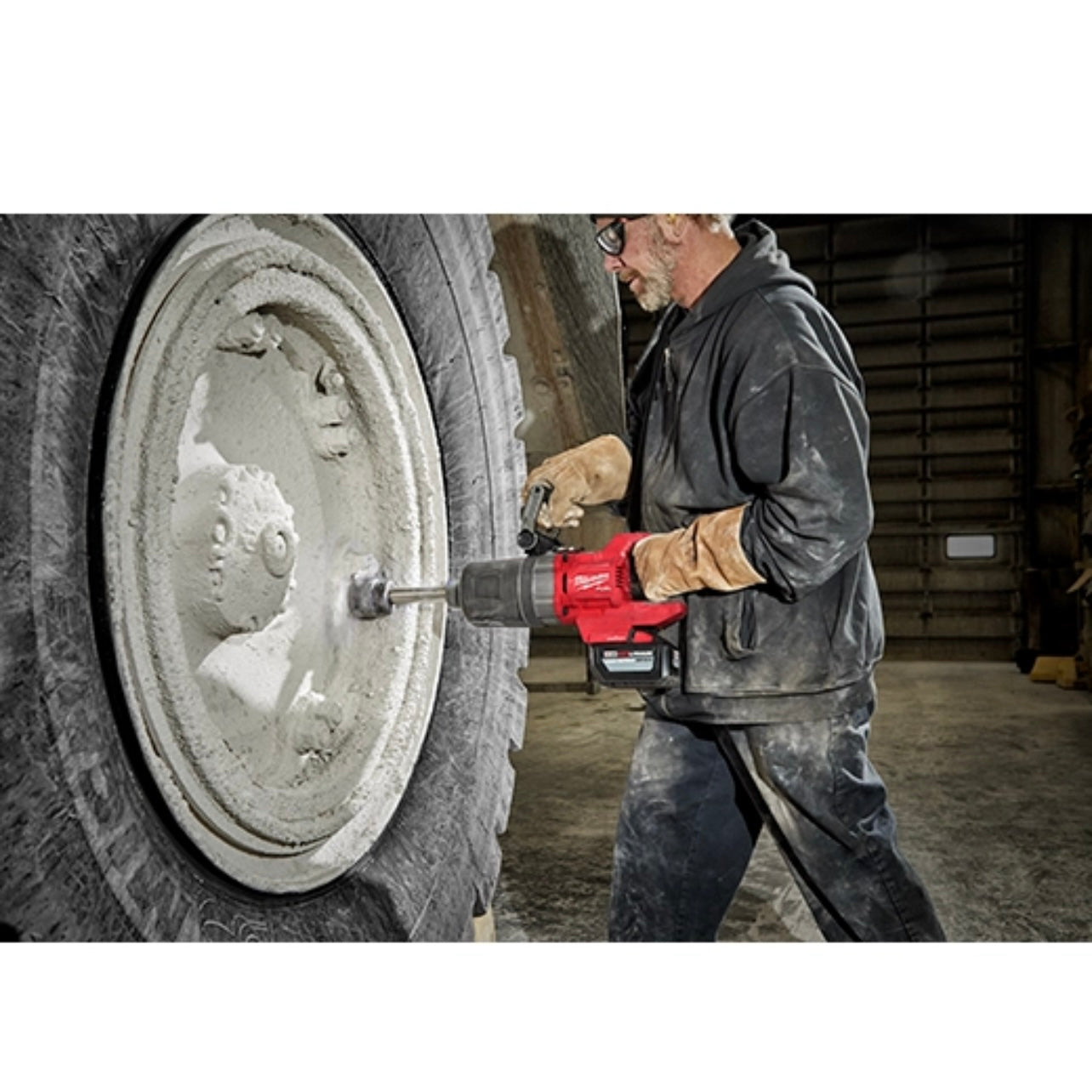 Used Milwaukee 2869-20 M18 FUEL 1" D-Handle Ext. Anvil High Torque Impact Wrench w/ ONE-KEY Tool Only