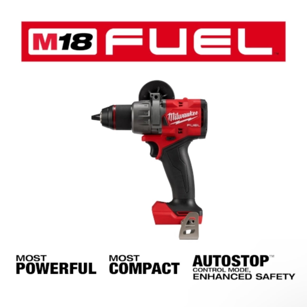 Used M18 FUEL 1/2" Hammer Drill/Driver Tools Only Model 2904