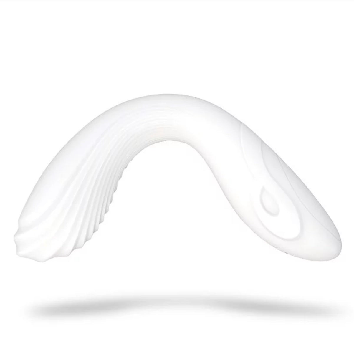 DRYWELL Lolita Series Flexible Bending G-Spot Vibrator - White