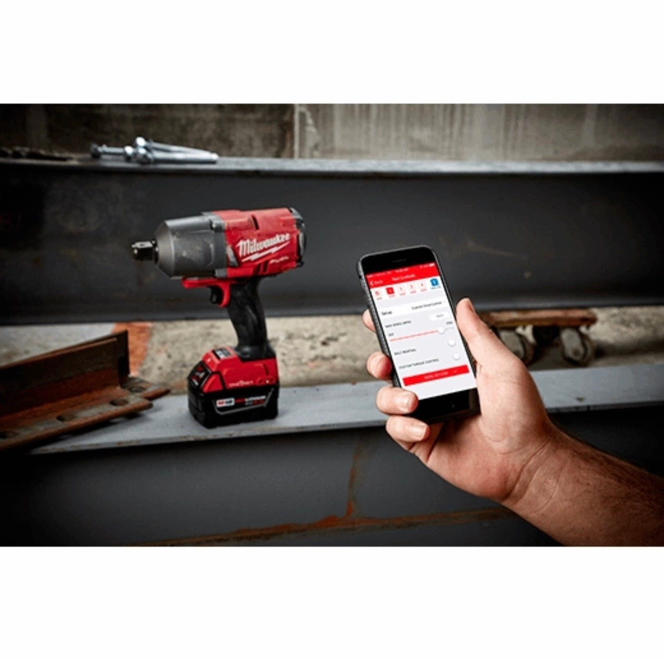 Used Milwaukee 2864-20 M18 FUEL w/ ONE-KEY High Torque Impact Wrench 3/4" Friction Ring Tool Only