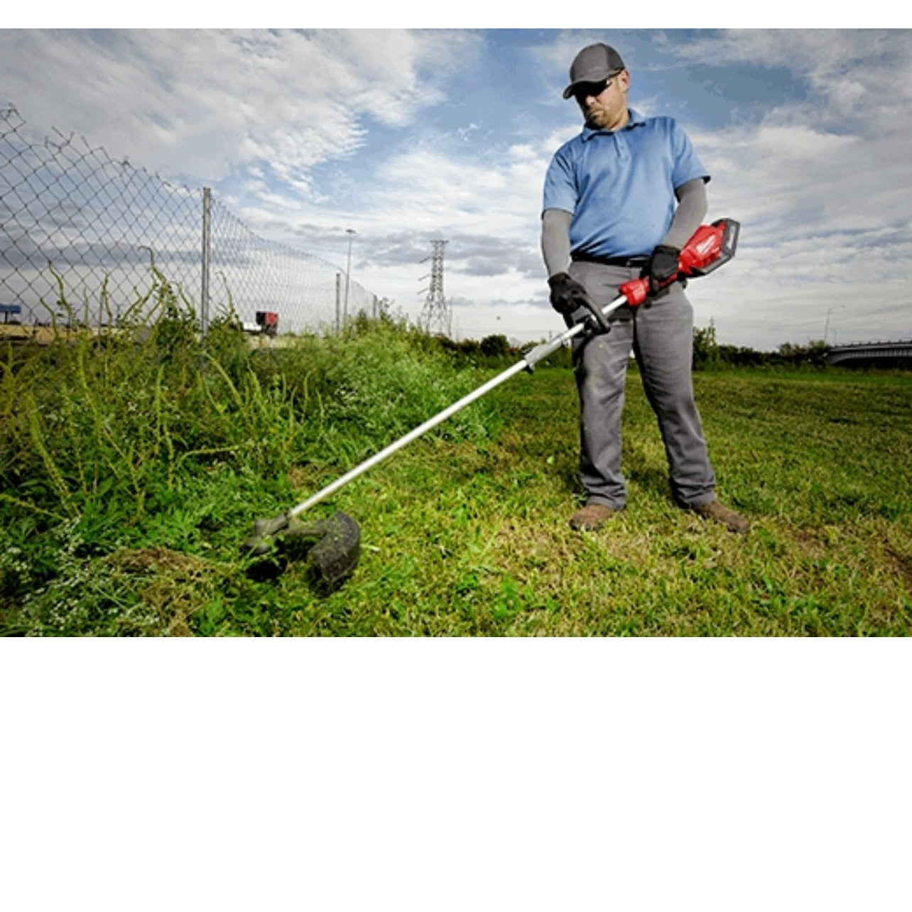 Used Milwaukee 2825-20ST M18 FUEL String Trimmer w/ QUIK-LOK Tool Only