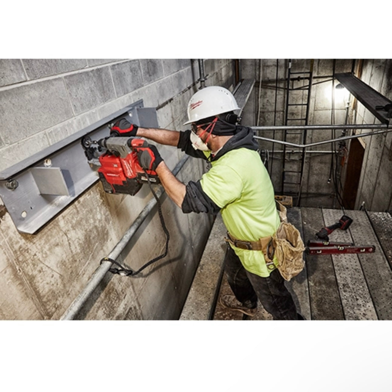 Used M18 FUEL 1" SDS Plus Rotary Hammer Tools Only Model 2912