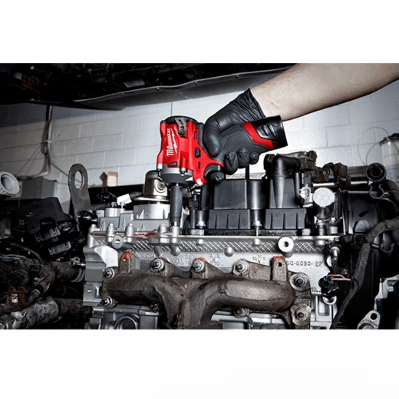 Used M12 FUEL 3/8" Stubby Impact Wrench Tools Only Model 2554