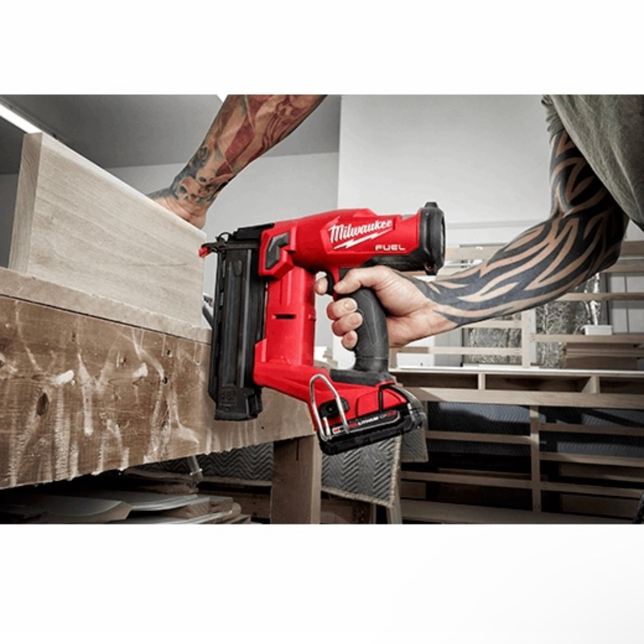 Used M18 FUEL 18 Gauge Brad Nailer Tools Only Model 2746