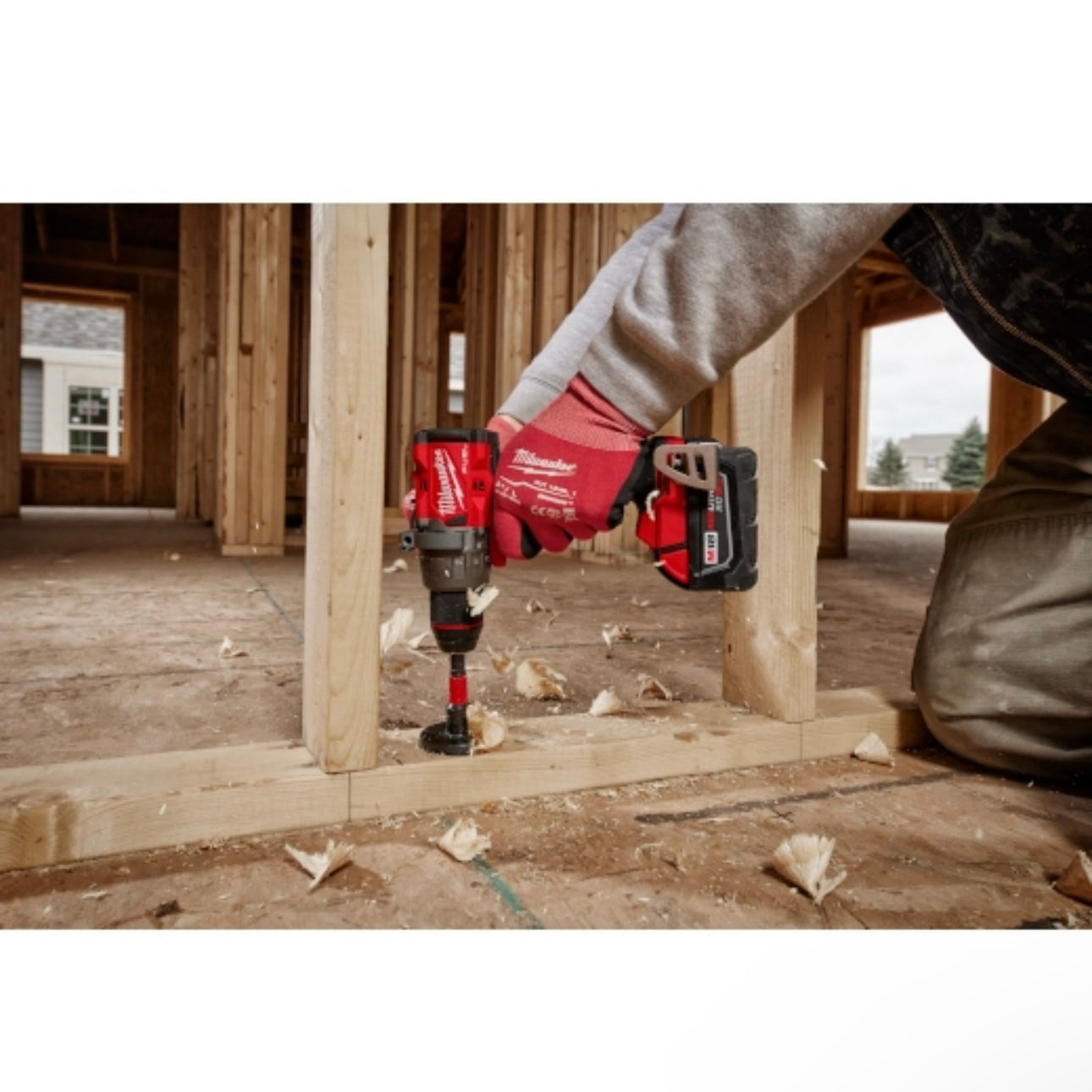 Used M18 FUEL 1/2" Hammer Drill/Driver Tools Only Model 2904