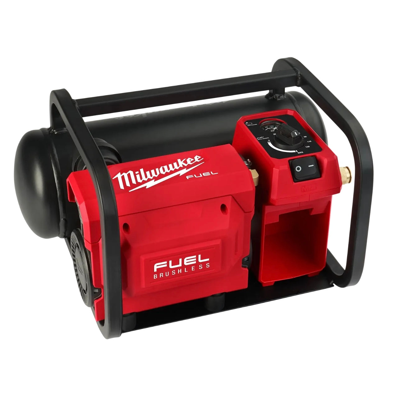 Used Milwaukee 2840-20 M18 FUEL 2 Gallon Compact Quiet Compressor Tool Only