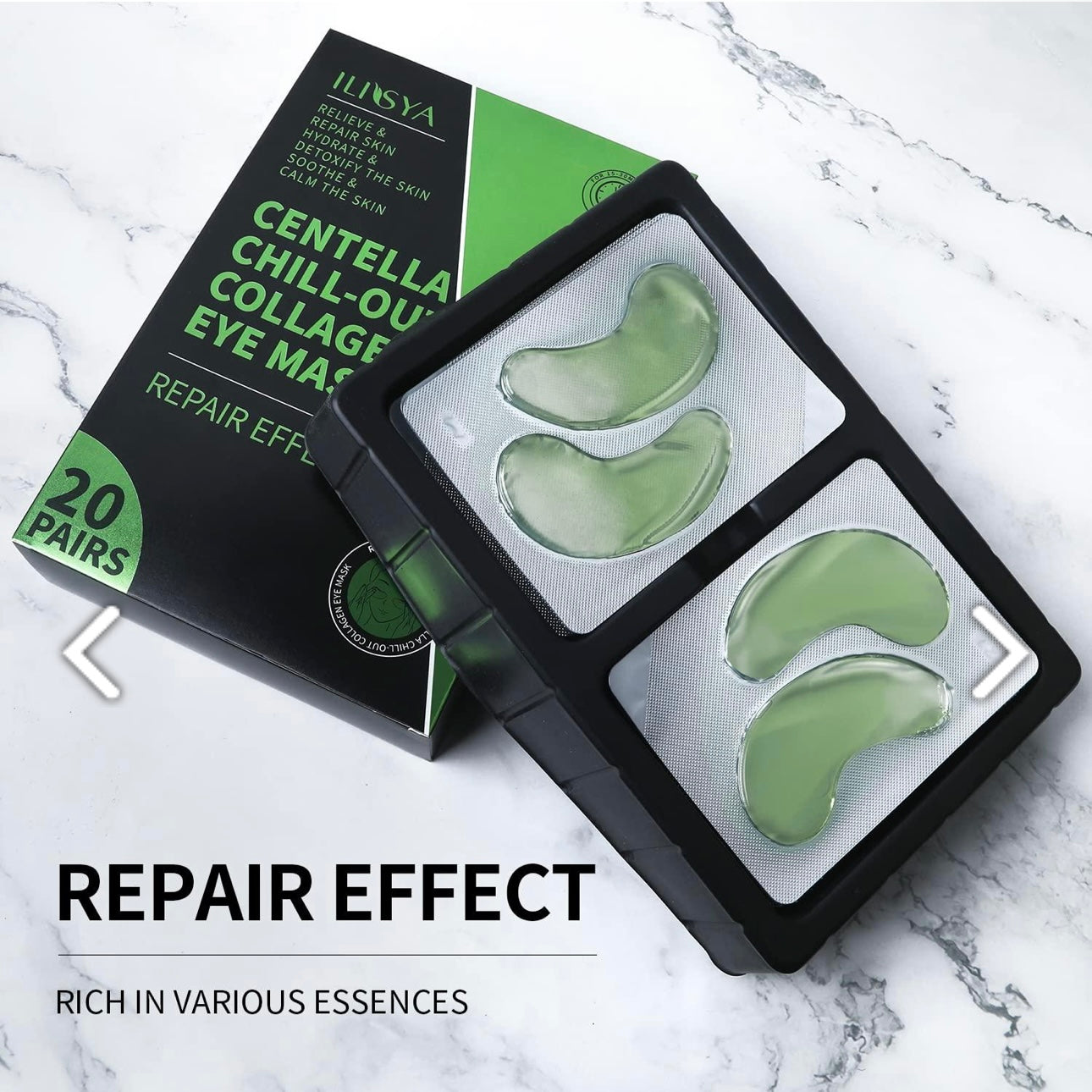 Centella under eye masks 20 pairs