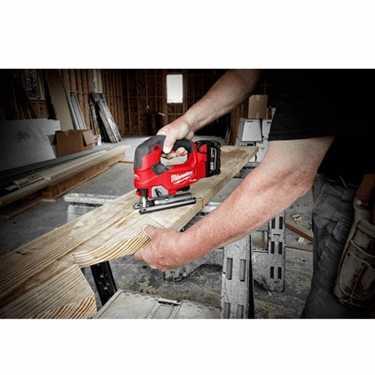 Used Milwaukee 2737-20 M18 FUEL D-Handle Jig Saw Tool Only