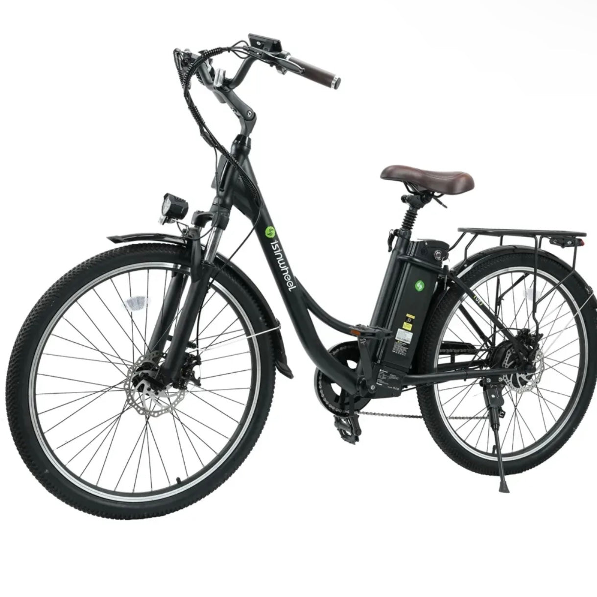 iSinwheel U2 Electric Cruiser Bike, Top speed 32km/h, Max range 72km, 500W, 13Ah