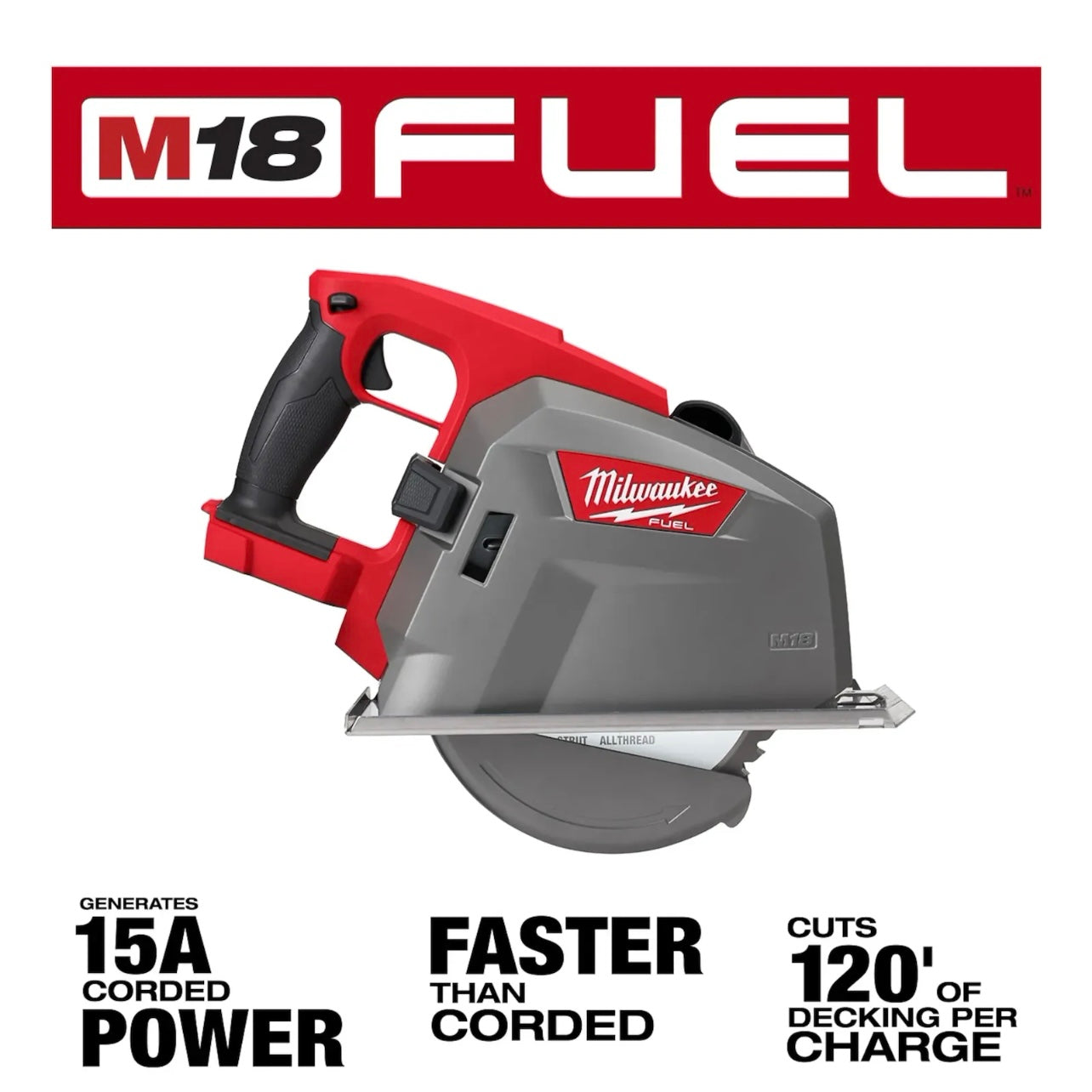 Used Milwaukee 2982-20 M18 FUEL 8" Metal Cutting Circular Saw Tool Only