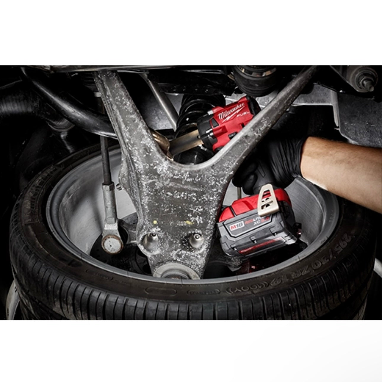 Used M18 FUEL 1/2 " Compact Impact Wrench w/ Friction Ring Bare Tools Only Model 2855