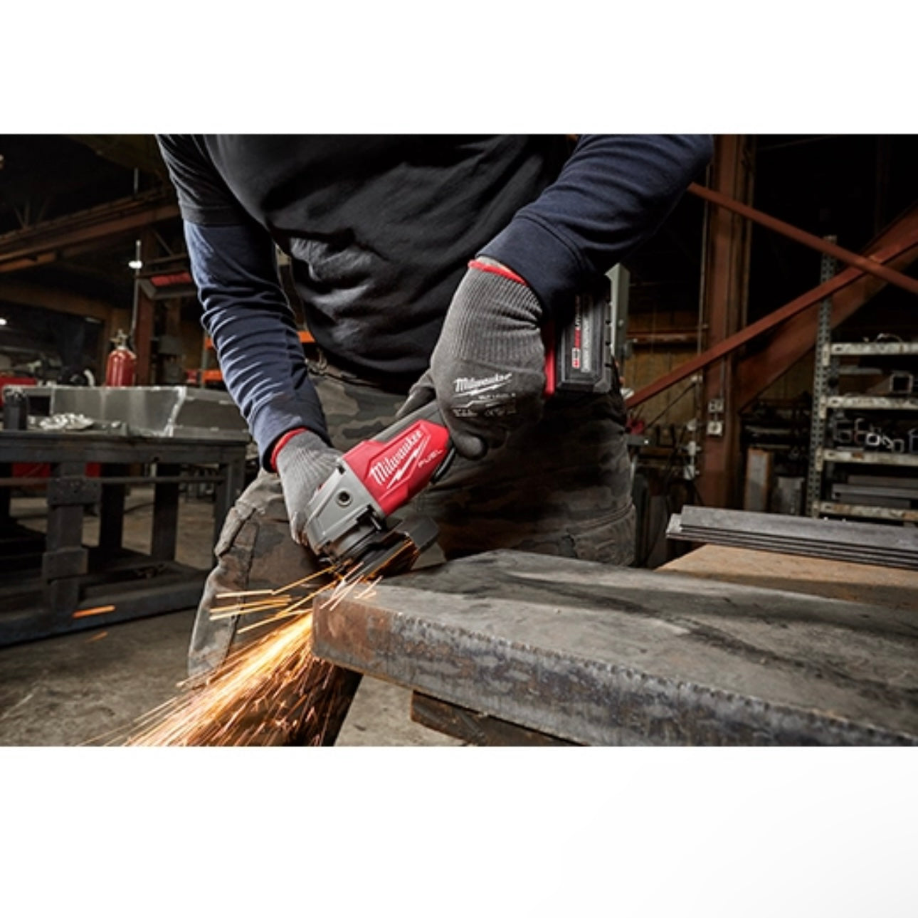 Used M18 FUEL 4-1/2" / 5" Braking Grinder Paddle Switch No-Lock Tools Only Model 2880